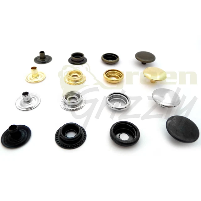 HEAVY DUTY POPPERS Snap Fasteners Press Stud Sewing Rivet Leather Craft