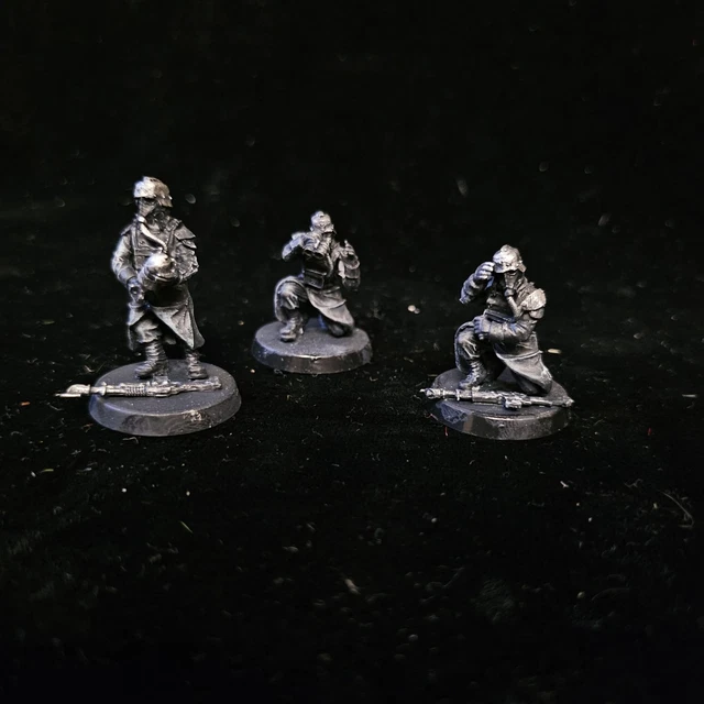 WARHAMMER 40K DEATH Korps of Krieg Lascannon Team 3 DKK Forgeworld neuf