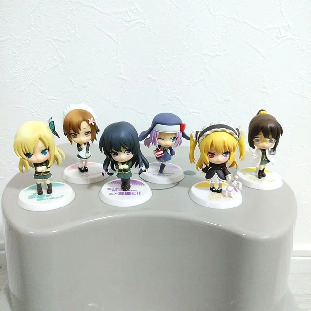 Haganai Figure Chibikyun Chara Complete Kobato Yozora Maria Sena Yukimura Lot 6