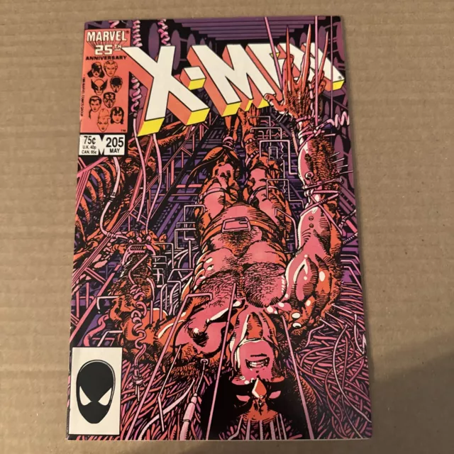 Uncanny X-Men #205 Wolverine Lady Deathstrike