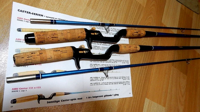 60年代 ABU AMBASSADEUR g2600 Vintage 4 Screw Abu 2600 Ambassadeur Red Bait Casting Level