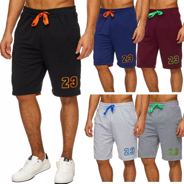 Pantaloncini da Uomo in sudore leggero corti Bermuda Sport Shorts Jogger Pants