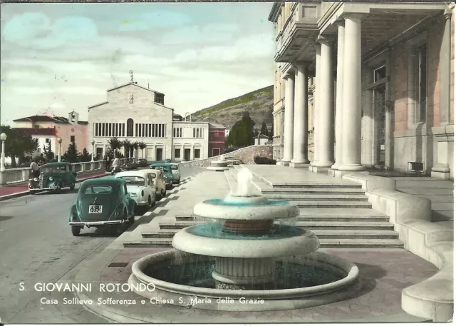 San Giovanni Rotondo (FG) Casa Sollievo Sofferenza, S. Maria Grazie Auto d'Epoca