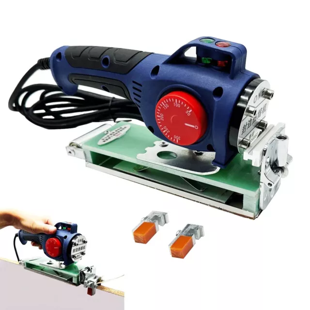 220V Portable Edge Banding Machine Adjustable Temp Wood PVC Manual Edge Bander