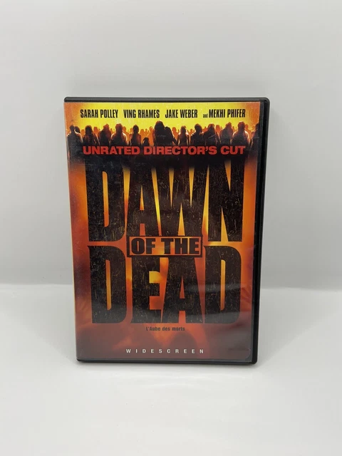 DAWN OF THE Dead DVD Unrated Director’s Cut 2004 The Extended Version