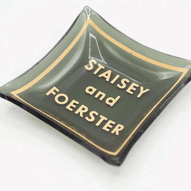 Commissioners Staisey E Foerster Pittsburgh Pennsylvania 1970's Posacenere 2