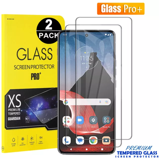 2X For Motorola Moto ThinkPhone Tempered Glass Screen Protector Film Guard