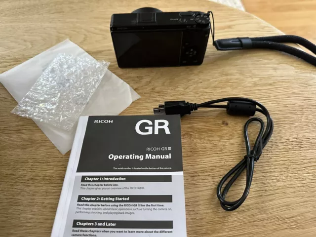 Ricoh GR III 24.2 MP Digital Camera - Black