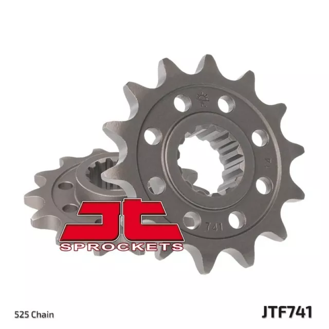 JT Sprockets - JTF741.14 - Steel Front Sprocket, 14T 2