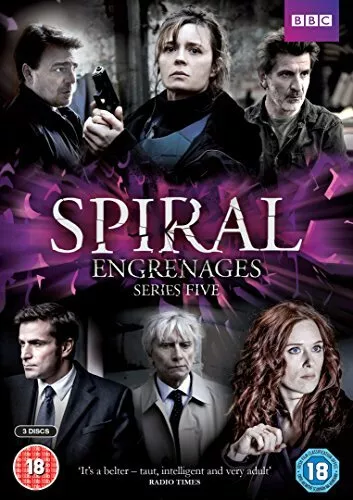 Spiral - Series 5 DVD Drama (2015) Caroline Proust New Quality Guaranteed