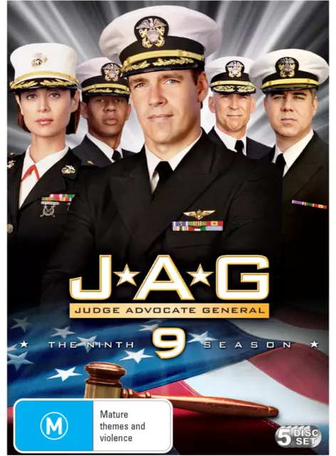 JAG : Complete Season 9 Box Set, DVD (2009) 5 Disc Region 4 Brand New Sealed