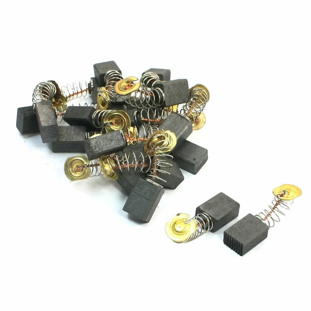 20Pcs Electric Angle Grinder Motor 12.3mmx9mmx6mm Carbon Brush 411
