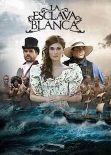 Serie Colombia, "La Esclava Blanca", 16 Dvd, 61 Episodes, Eng/Spa-Subt, 2016