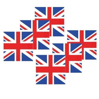 Rosso Bianco Blu Banner Bandierine Gran Bretagna GB Regina Jubilee STREET PARTY DECORAZIONE 