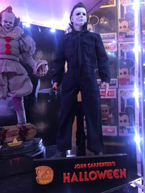 John Carpenters Halloween Display Logo Text Stand Collectable 1963 Michael Myers