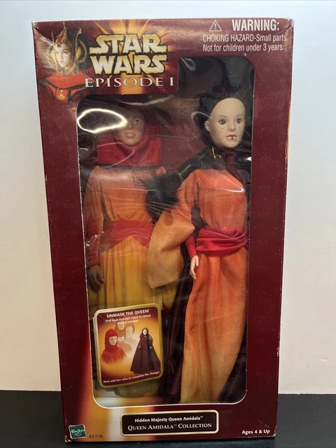 Star Wars Episode 1 Queen Amidala 12" Inch Doll NIP Hidden Majesty Queen W10