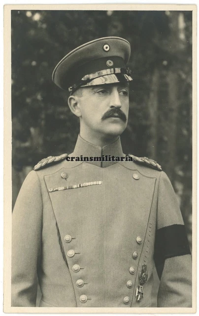 ORIG. FOTO PORTRAIT General Ulrich von Württemberg der 26.ID m. Orden