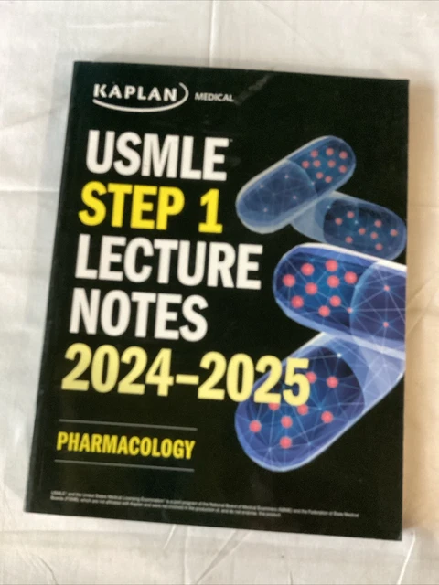 USMLE STEP ONE Lecture Notes 2024-2025 Pharmacologie 4A EUR 19,51 ...