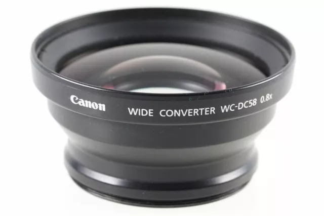 Canon Wide Converter WC-DC58 0.8 X 0.8x Wideangle