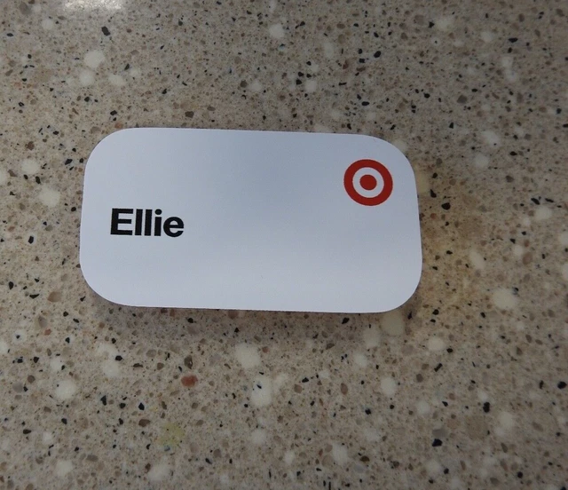 TARGET NAME TAG Jordan. Official Name Badge. Backing. 8.00