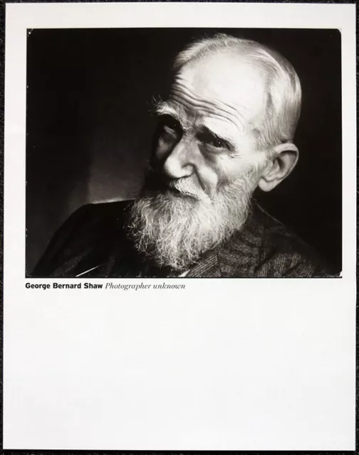 George Bernard Shaw Poster Page . R173