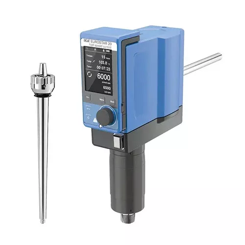 NEW ! IKA Eurostar 20 High Speed CONTROL Overhead Stirrer, 25001463