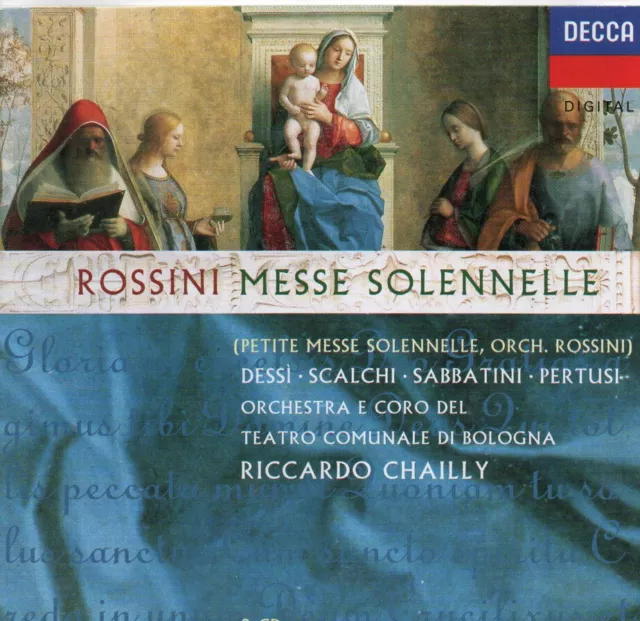 Rossini  MESSE SOLENNELLE  double cd