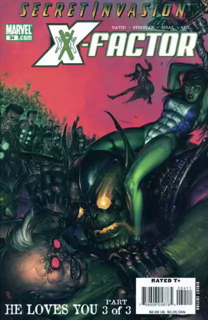 X-Factor #34 Marvel Comics October Oct 2008 (VF)