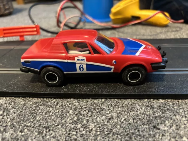SCALEXTRIC RALLY CAR Triumph TR7 Used Vintage Analogue C130