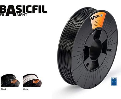 Basicfil PET  1.75mm 500 gr filamento per stampante 3D Bianco 