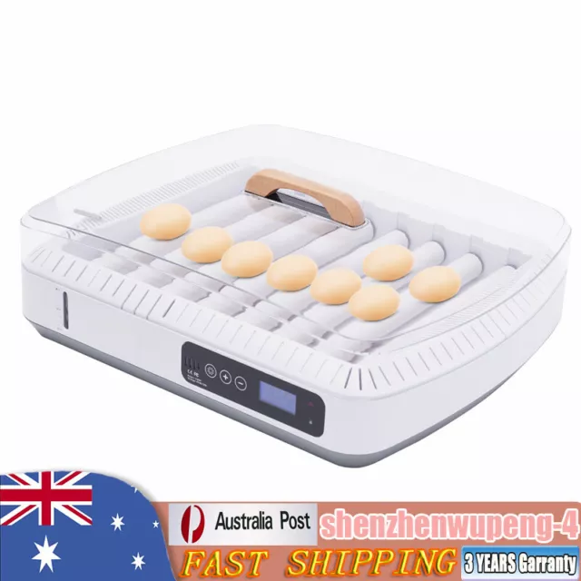 35 Egg Incubator Chicken Duck Poultry Fully Automatic Turning Digital Hatcher