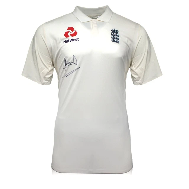 Lord Ian Botham Signed England Cricket Test Shirt