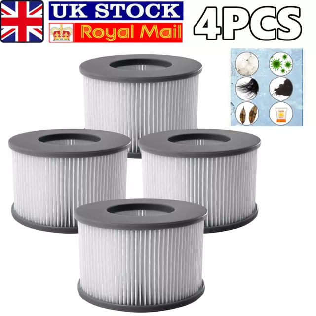 4Pcs MSpa Hot Tub Filter Cartridge Replacement Fits for Mspa Hot Tubs From 2020