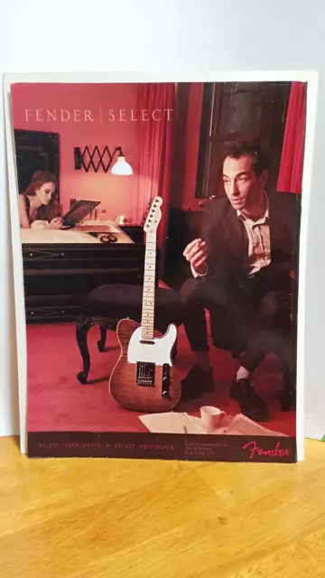 Fender Select Series Telecaster Guitar The Strokes Print Ad 11 X 8.5
