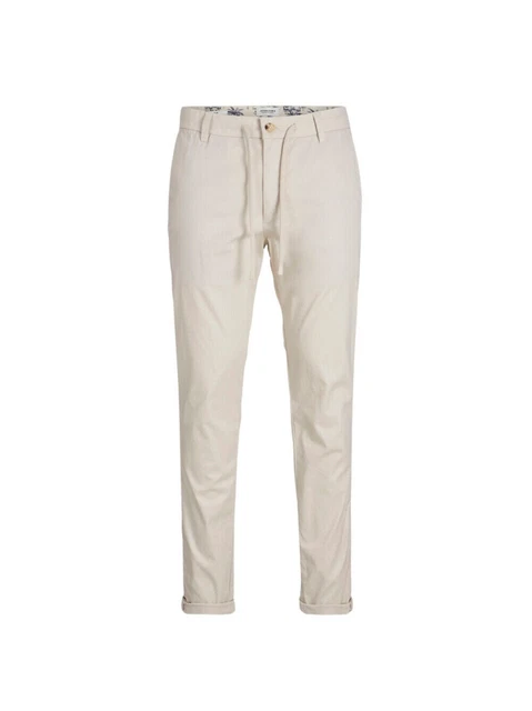 Pantalon Beige Pussy Stretch - Taille 36 - Avec Ceinture - Occasion Très Bon état