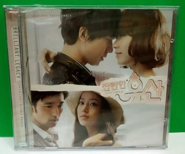 Lee Seung Gi Han Hyo Joo Official OST CD Korean Drama Brilliant Legacy AlbumKpop