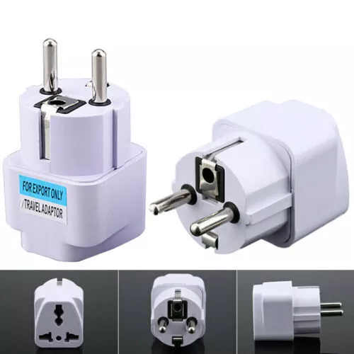 EU Stecker Reisestecker Adapter AU UK US zum Steckdosenadapter Travel Konverter