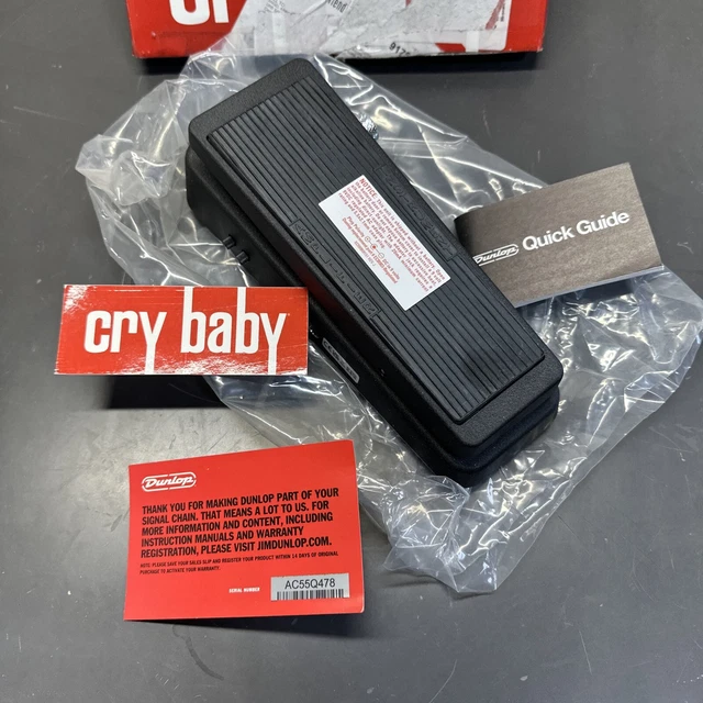 New Dunlop 535Q Cry Baby Multi-Wah Analog Guitar Effects Pedal
