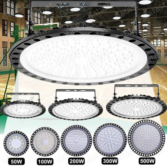 Lampada LED UFO Per Capannoni E Officine - Depmog, 50-500W, IP65, 6000-6500K