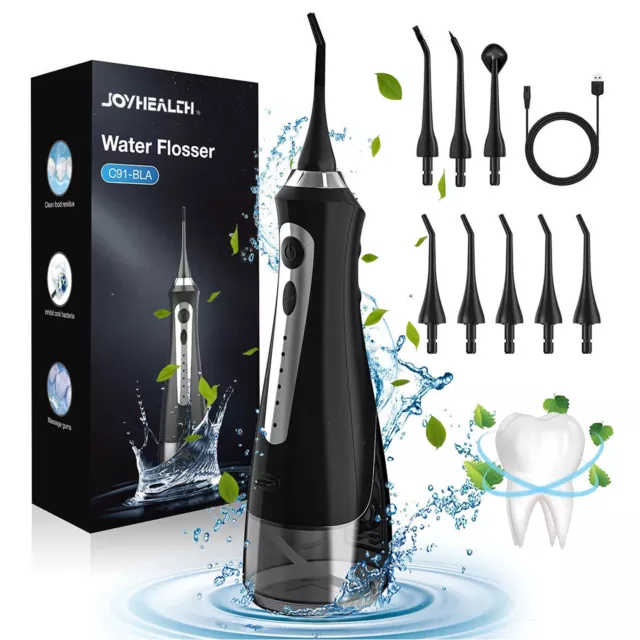 Cordless Water Flosser Jet Dental Electric Oral Irrigator 230ML Teeth Cleaner AU