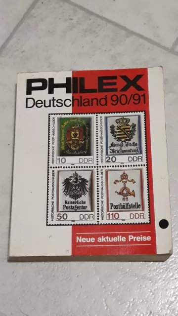 Philex Deutschland 90/91 - Jürgen Ehrlich - Briefmarken-Katalog - Philatelie