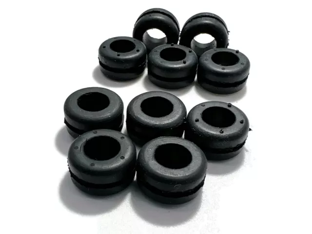 Kabeltülle Gummitülle Kabeldurchführung 8mm Durchführungstülle 10 Stk von eXODA