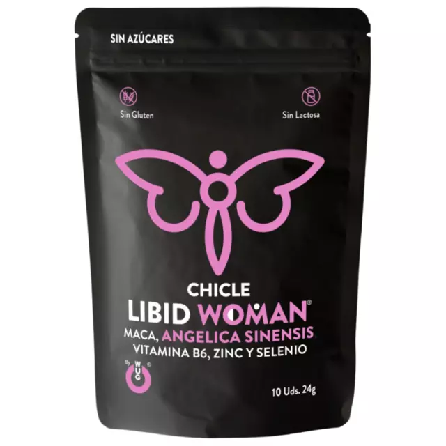 Chicles Wug Libid Chicle Potenciador Aumento Libido Para Mujer 10Uds Afrodisiaco