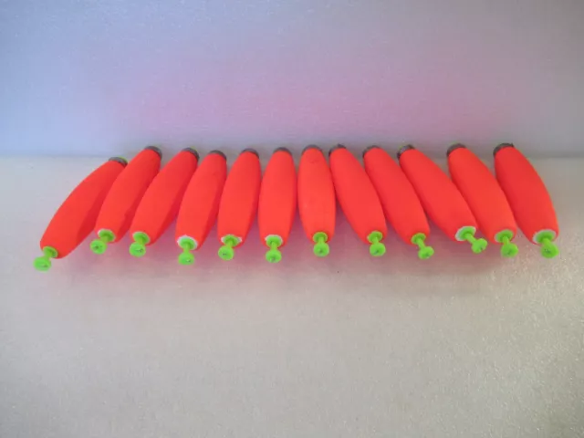 3 LARGE FOAM Fishing Bobbers - 6-PACK - RED - Snap-On Style float cork  $999.99 - PicClick