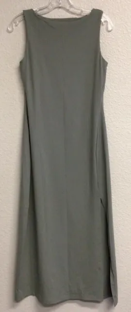 Susana Monaco Dress Women's Sleeveless Maxi Size Medium Green NEW