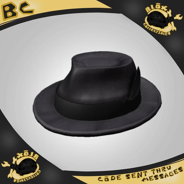 Classic Fedora Roblox ROBLOX FEATHERED FELT Fedora *Series 8* CODE