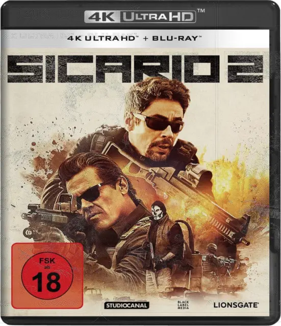 Sicario 2/4K Ultra HD (2 Blu-Ray) (4K UHD Blu-ray)