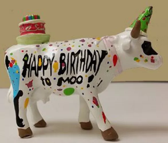 statuina mucca happy birthday to moo mini cow parade 3