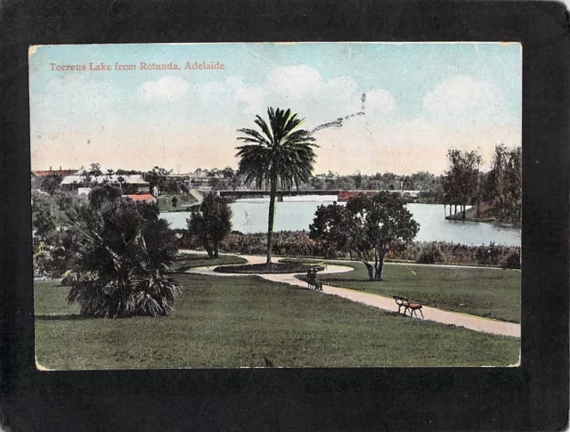 C5269 Australia SA Adelaide Torrens Lake from Rotunda pu vintage postcard