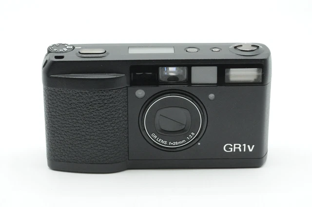 Ricoh GR1v Film Camera w/28mm f2.8 *LCD Inop #154